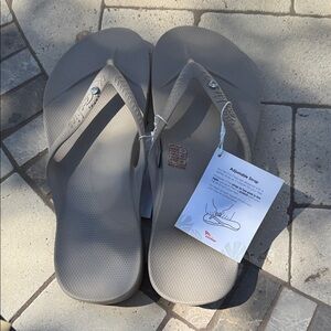 Archies beige Flip Flops with Adjustable Straps